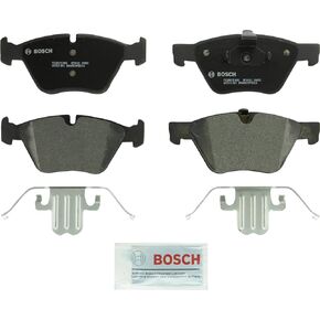 BOSCH BP1061 QuietCast Premium Semi-Metallic Disc Brake Pad Set - Compatible With Select BMW 323i, 325i, 325xi, 328i, 328xi, 330i, 330xi, 335xi, 525i, X1, Z4; FRONT