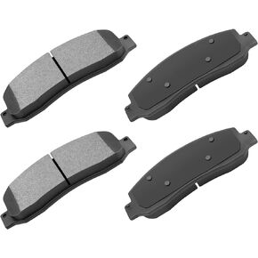 cciyu Ceramic Front Brake Pad Set Fit for 2005-2011 For Ford For F-250 Super Duty,2005-2012 For Ford For F-350 Super Duty,2010-2012 For Ford For F-450 Super Duty