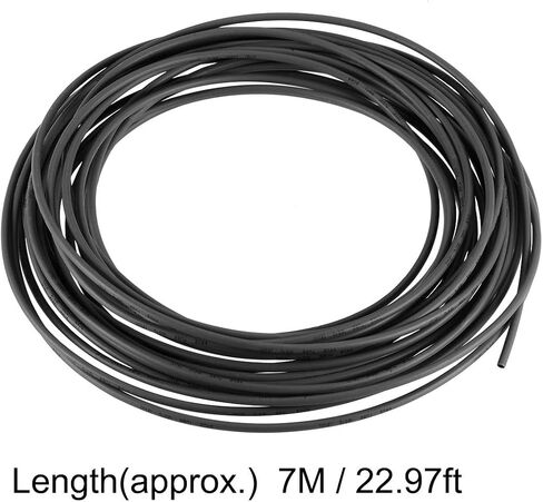 uxcell Heat Shrink Tubing, 1/8"(3mm) Dia 5.74mm Flat Width 2:1 Rate Shrinkable Tube Cable Sleeve 10ft - Green in Saudi Arabia
