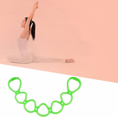 Saycker 7 Ring Stretch and Resistance Exercise Band for Home Fitness, Center Workout, Physical Therapy(Blue) in Saudi Arabia