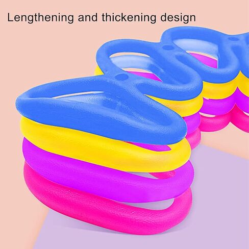 Saycker 7 Ring Stretch and Resistance Exercise Band for Home Fitness, Center Workout, Physical Therapy(Blue) in Saudi Arabia