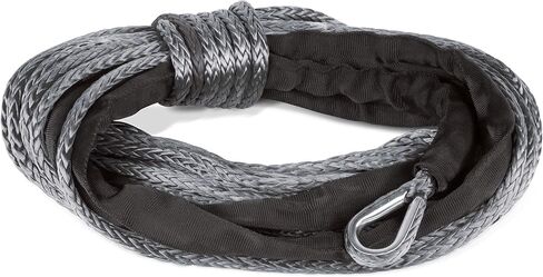 حبل ونش Dyneema® الاصطناعي باللون الرمادي بطول 38 قدم من Champion لوزن 4000-5000 رطل. روافع ATV/UTV in Kuwait