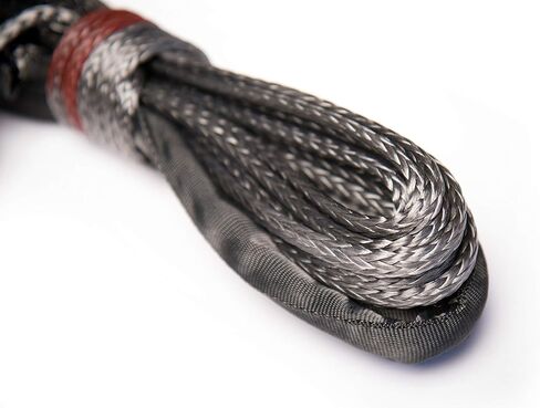 حبل ونش Dyneema® الاصطناعي باللون الرمادي بطول 38 قدم من Champion لوزن 4000-5000 رطل. روافع ATV/UTV in Kuwait