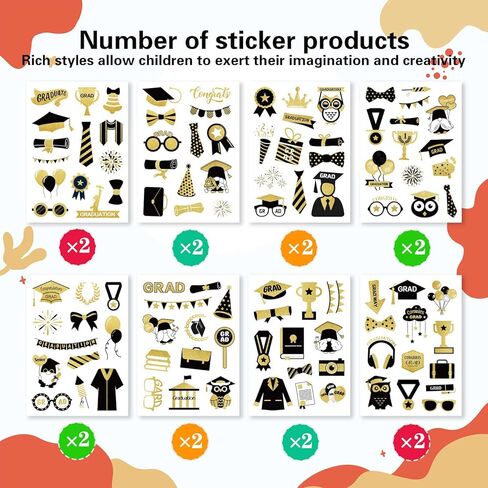 Christmas Stickers - Stocking Stuffer for Kids, Merry Christmas Stickers for Envelopes Cards, Xmas Winter Holiday Sticker, Party Favors Crafts, Xmas Gifts Decorations in Kuwait