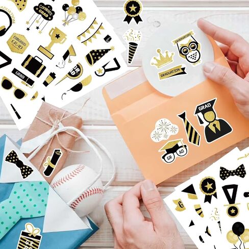 Christmas Stickers - Stocking Stuffer for Kids, Merry Christmas Stickers for Envelopes Cards, Xmas Winter Holiday Sticker, Party Favors Crafts, Xmas Gifts Decorations in Kuwait