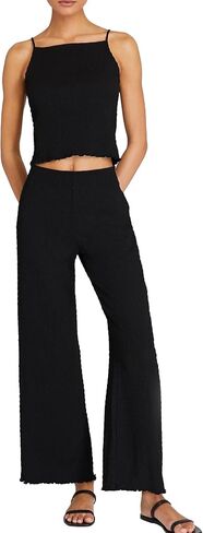 Club Monaco Women's Smock Detail Pant in Saudi Arabia