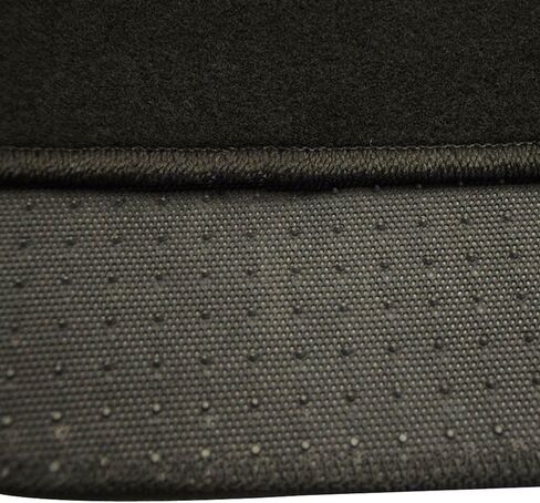 Floor Mats Compatible with 2002-2006 Acura RSX, DC5 Logo Factory Fitment Front & Rear Nylon Black Car Floor Carpets Carpet Liner by IKON MOTORSPORTS, 2003 2004 2005 in Saudi Arabia
