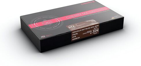 مجموعة مفاتيح Cherry MX RGB، صندوق مع 23 مفتاح لوحة مفاتيح ميكانيكية، للاستخدام بنفسك، أو التبديل السريع أو لوحة مفاتيح الألعاب (MX Brown) in Kuwait