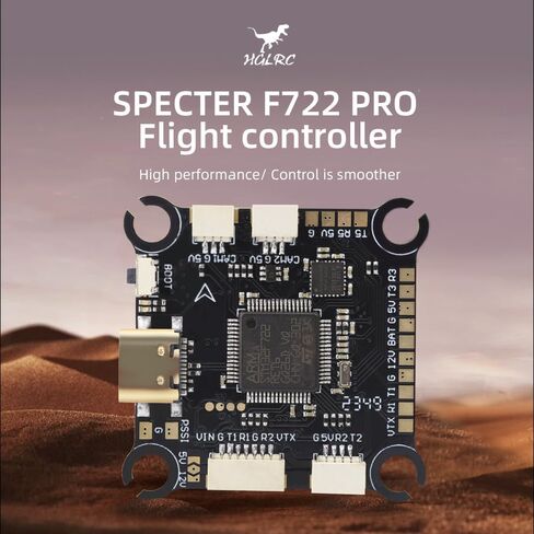 HGLRC SPECTER F722 Pro وحدة التحكم في الطيران FC M3، MPU6000 Gyro، Freestyle FPV Racing Drone Quad in Kuwait