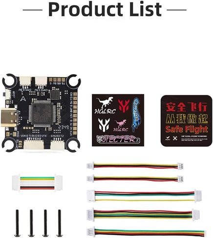 HGLRC SPECTER F722 Pro وحدة التحكم في الطيران FC M3، MPU6000 Gyro، Freestyle FPV Racing Drone Quad in Kuwait