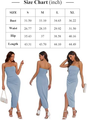 المرأة أنبوب Bodycon اللباس Ruched حمالة أكمام أنبوب أعلى اللباس قبالة الكتف كوكتيل فساتين ميدي رسمية in Kuwait
