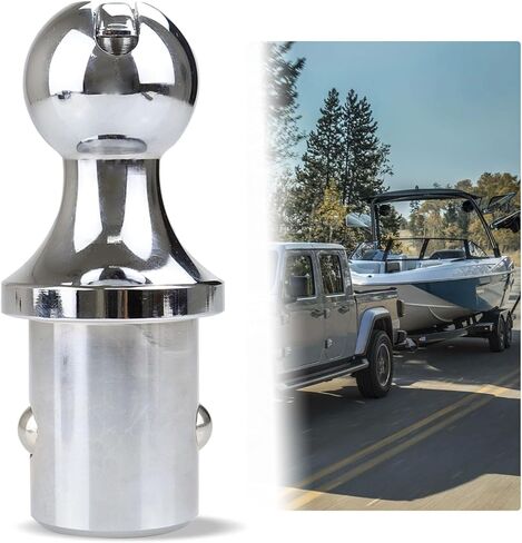 كرة ربط معقوفة مقاس 2-5/16 بوصة كرة مقطورة منبثقة مناسبة لسيارة Ford F250 F350 F450 Super Duty مع نظام السكك الحديدية المثبت في المصنع 30126 و30852 و30868 in Kuwait