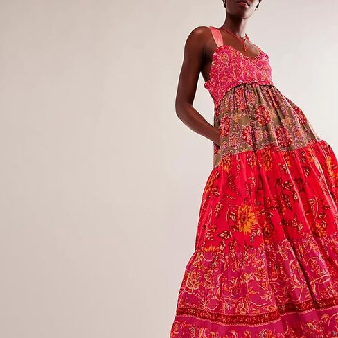 Women Summer Casual Maxi Dress Boho Dress Sleevelss Tie up Flowy Dress Cutout Long Dress Vacation Beach Dress in Saudi Arabia
