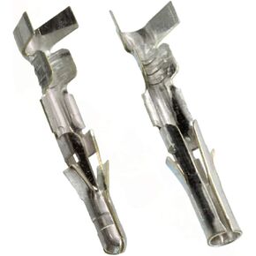 Loose Pin, Male & Female .093" 14-20 AWG, Series 1189 Tin (Sn) Plated Brass Contact (25 Pair) Fits for Molex…