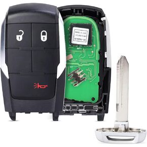 Proximity Keyless Entry Remote Key Fob for Ram 2500 3500 4500 5500 2019 2020 2021 2022 2023 GQ4-76T 68365327 433Mhz 4A Chip 3 Buttons