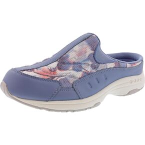 Easy Spirit Travel Time Women's Slip On 8 C/D US Stonewash-Blue-Floral