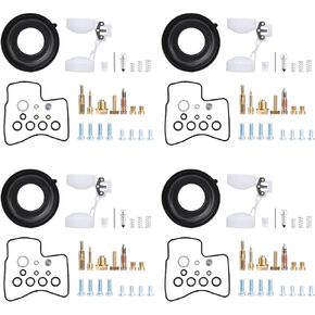 4xCarburetor Repair Kit Compatible for Honda VF750C V45 Magna VF750S VF750F VF700C VF700F Interceptor VF700S Babre 700 Diaphragm and Float Carburetor Carb Repair Rebuild Kit 1982 1983 1984 1985