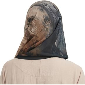 KARACA Muslim Hijab Scarf for Women | Patterned Head Scarf 27" - 78" | Long Wrap Shawl Scarves Islamic Turban