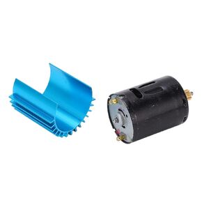Rc Car Motor, Rc Boat Motor, RC Car Upgrade Part, RC 370 Motor 52000 RPM High Smoothness Precisely Balanced Rotor for D12 RC Car Upgrade Parts