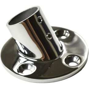 MARINE CITY Heavy Duty 316 Grade Stainless Steel Casting Boat Hand Railing Fittings 1 Inch Round Base 30/45/60/90 Degree Tube Base for Marines – Sailing – Boats – Yachts