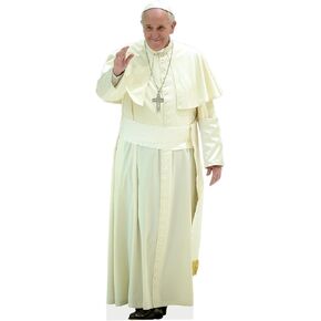 Aahs Engraving Pope Francis Life Size Cutout Standee 5ft