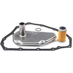 33010-JF015 Transmission Oil Filters & Pan Gasket Set Fit for 2012 2013 2014 2015 2016 2017 2018 2019 Nissan Sentra Versa Quest Rogue Sport Pathfinder Altima NV 3172628X0A RE0F11A 19318012