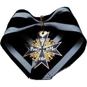 Military Medal Pour Le Merite 24k Gold Plated Medal Blue Max Highest Medal Honor one of The Best Awards Medals Copy