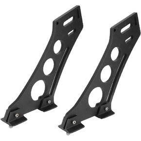 10in Universal Car Spoiler Mounting Brackets Spoiler Mount Spoiler Legs CNC Aluminum Alloy Rear Wing Trunk Racing Tail Spoiler Legs with Bracket Base