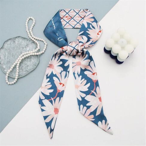 5 Pack Purse Scarf for Bags Silk Head Scarf for Hair Handbag Women Scarfs Band Hair Neck Scarves Fashion Gifts,73 in Kuwait