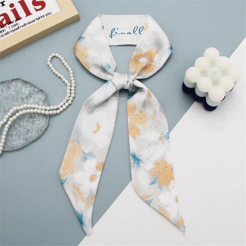 5 Pack Purse Scarf for Bags Silk Head Scarf for Hair Handbag Women Scarfs Band Hair Neck Scarves Fashion Gifts,73 in Kuwait