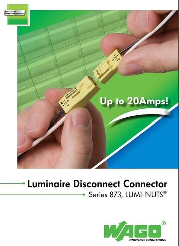 873-902 | WAGO Luminaire Disconnect Connector | 2-Pole Connector | Yellow | [Box of 25 Pieces] in Saudi Arabia