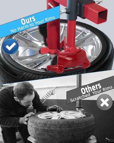 Tire Changer Duck Head, Mount Demount Duck Tool for Hunter Tire Changer, Compatible with Manual Harbor Freight Tire Changer, Strong Nylon Plastic, Red 1 Pack in Saudi Arabia