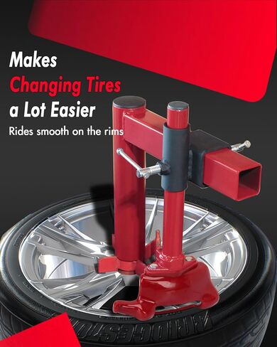 Tire Changer Duck Head, Mount Demount Duck Tool for Hunter Tire Changer, Compatible with Manual Harbor Freight Tire Changer, Strong Nylon Plastic, Red 1 Pack in Saudi Arabia