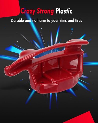 Tire Changer Duck Head, Mount Demount Duck Tool for Hunter Tire Changer, Compatible with Manual Harbor Freight Tire Changer, Strong Nylon Plastic, Red 1 Pack in Saudi Arabia