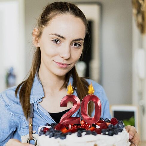 شموع عيد الميلاد الذهبية 24 و42 للكعك، عدد 24 42 شمعة لتزيين الكيك في الذكرى السنوية لحفلات الزفاف in Saudi Arabia