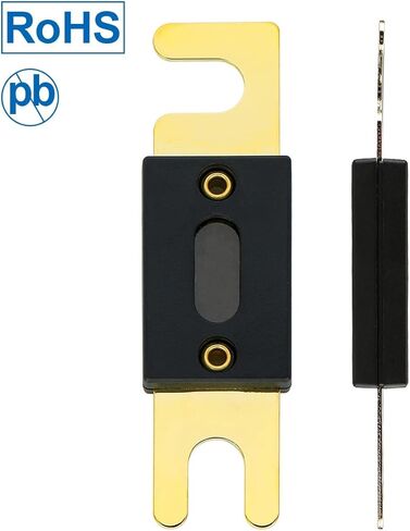Baomain Bolt Fuse ANL-B 500A 500Amp for Car Vehicles Audio System Sheet Gold Tone RoHS 10 Pack in Saudi Arabia