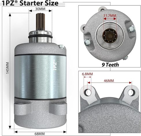 1PZ TR3-NS1 بداية استبدال المحرك لهوندا رانشر 350 TRX350 TRX350FE TRX350FM TRX350TE TRX350TM 2000-2006 31200-HN5-671 31200-HN5-A81 31200-HN5-M01 in Saudi Arabia