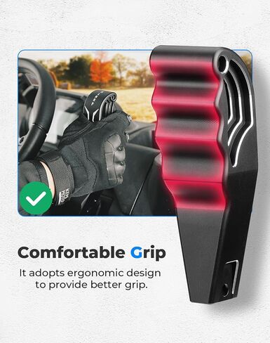 KEMIMOTO Aluminum Shift Knob, UTV Gear Shift Knob Compatible with 2017-2020 Polaris Ranger 1000 XP/Ranger 1000 XP Crew in Kuwait