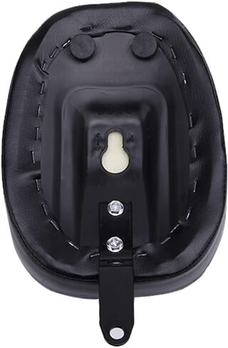 DREAMIZER Motorcycle Front Driver Solo Seat+Rear Passenger Pillion Pad Compatible with Sportster 48 72 Iron 883 XL883 Forty Eight XL1200 Seventy Two 1200,Black in Saudi Arabia