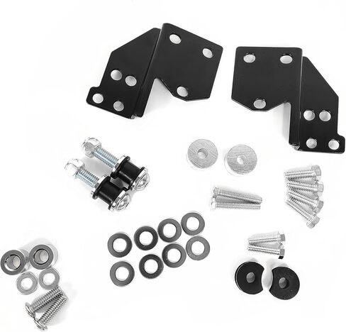 مجموعات أدوات الإرساء ذات 4 نقاط قابلة للفصل متوافقة مع Harley Davidson Touring 1997-2008 Road King Electra Glide Street Glide Back Rest FLHR FLHX FLHT FLTR in Kuwait