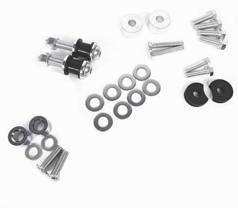 مجموعات أدوات الإرساء ذات 4 نقاط قابلة للفصل متوافقة مع Harley Davidson Touring 1997-2008 Road King Electra Glide Street Glide Back Rest FLHR FLHX FLHT FLTR in Kuwait