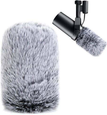 Shure SM7B Boom Arm with Pop Filter - Suspension Boom Scissor Arm Stand for Shure SM7B Microphone with 2 Types Windscreen by YOUSHARES in Saudi Arabia