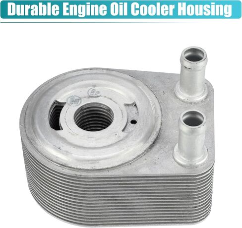 X AUTOHAUX Car Engine Oil Cooler Housing with Central Axis Sensor Assembly for Chrysler 300 2005-2007 for Dodge Charger 2006-2007 in Saudi Arabia