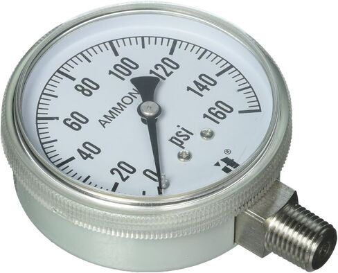 Zenport APG60 Zen-Tek Ammonia Gas Pressure Gauge, 60 PSI, Box of 10 in Saudi Arabia