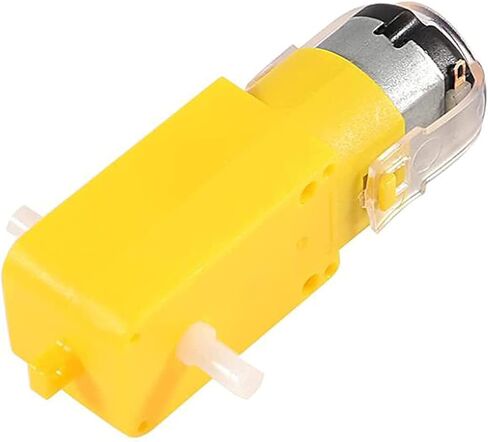 6pcs DC Electric Motor 3V-6V Dual Shaft Geared TT Motor Magnetic Gearbox Engine, for Arduino Smart Car Robot (I Shape 1:48 Reduction Ratio) (TT Motor) in Saudi Arabia