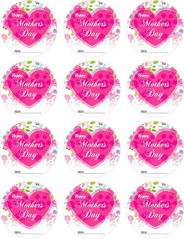 SICOHOME Happy Fathers Day Stickers - 36PCS 1.5" Happy Fathers Decorations Envelope Seals Stickers Gift Tags Stickers for Boxes Cards Gifts Bags Party Favors Decorations in Saudi Arabia