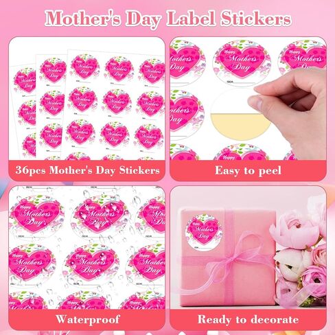 SICOHOME Happy Fathers Day Stickers - 36PCS 1.5" Happy Fathers Decorations Envelope Seals Stickers Gift Tags Stickers for Boxes Cards Gifts Bags Party Favors Decorations in Saudi Arabia