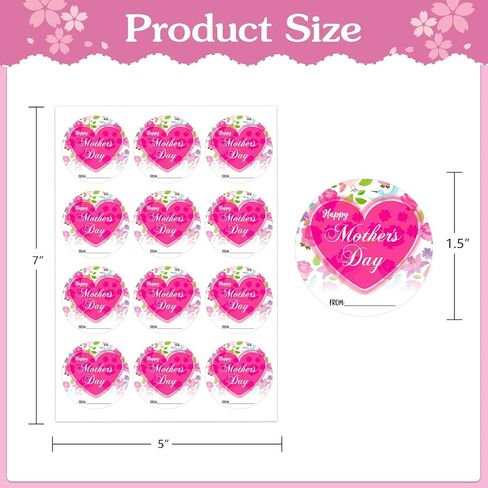 SICOHOME Happy Fathers Day Stickers - 36PCS 1.5" Happy Fathers Decorations Envelope Seals Stickers Gift Tags Stickers for Boxes Cards Gifts Bags Party Favors Decorations in Saudi Arabia