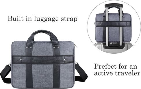 Vangoddy Travel، حقيبة مراسلة واقية، حقيبة لجهاز Lenovo مقاس 17 بوصة للألعاب والأعمال والكمبيوتر المحمول المدرسي in Kuwait