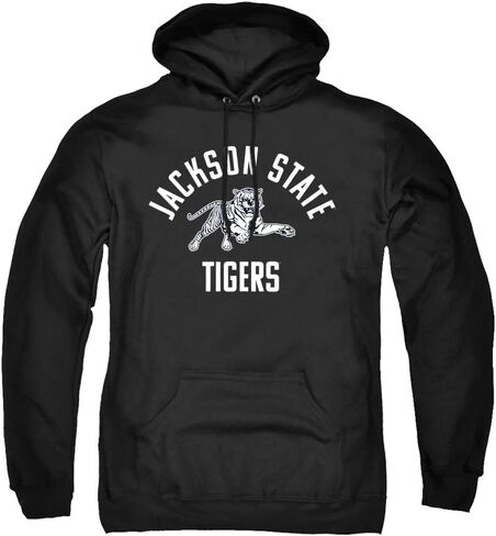 Jackson State University Official One Color Jsu Tigers Logo Unisex Adult Pull-Over Hoodie in Saudi Arabia